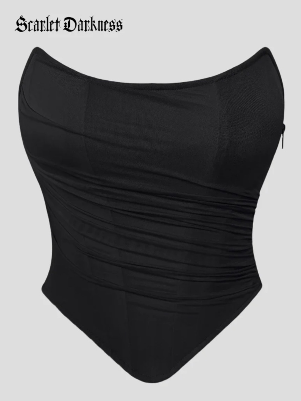 Strapless Mesh Corset (Size L)